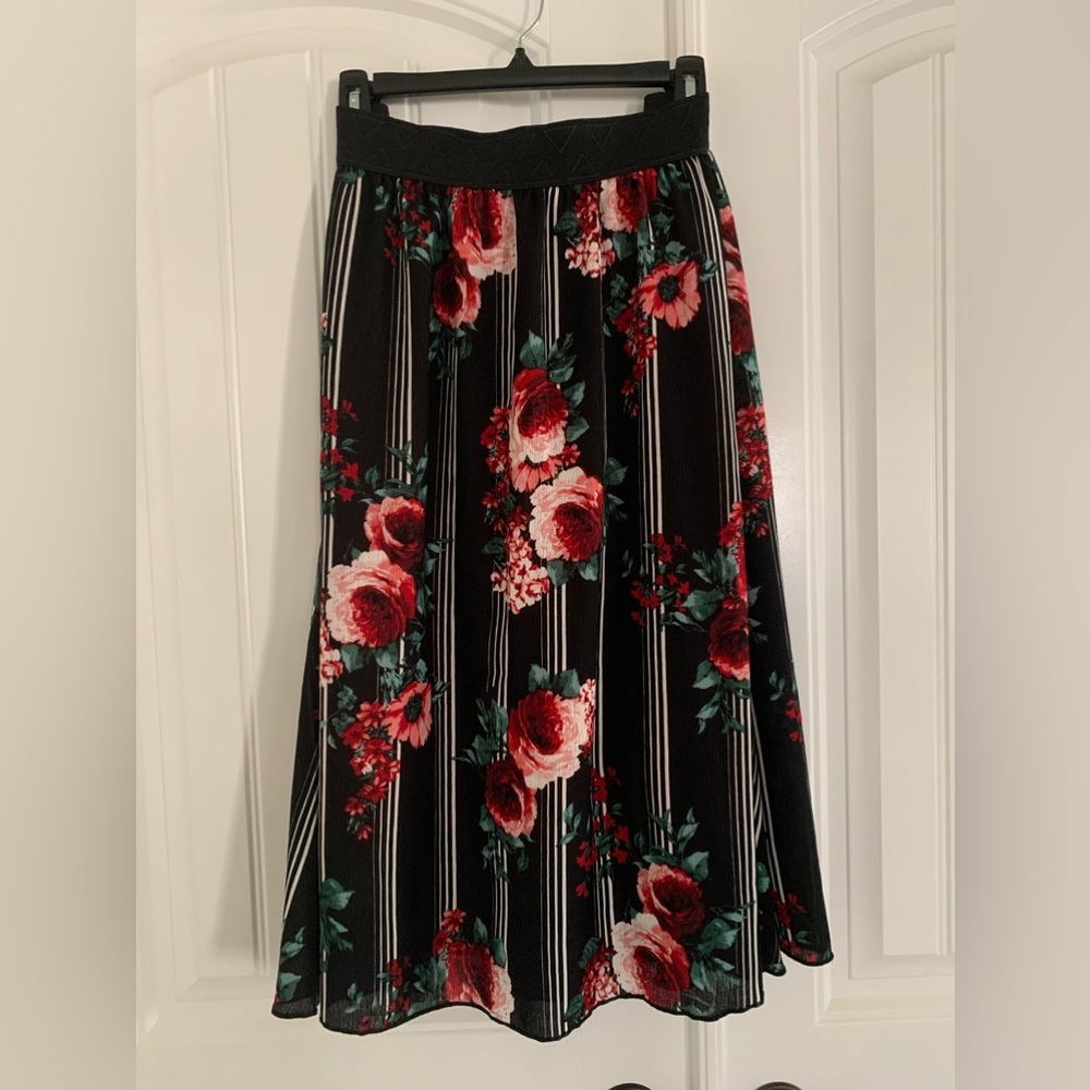 Elastic waist lined shirt NWOT